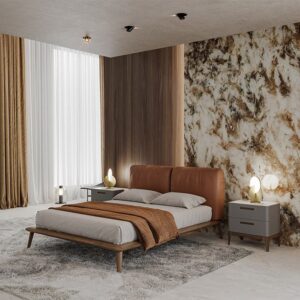 Bedroom furniture collection: from bedside to chest with drawers. Bespoke modern furniture. SOUL,DUBLIN