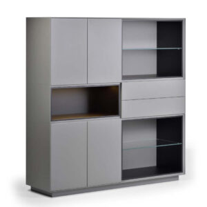 Storage Unit Display Cabinet custom made. Wooden furniture Dublin. Sandyford