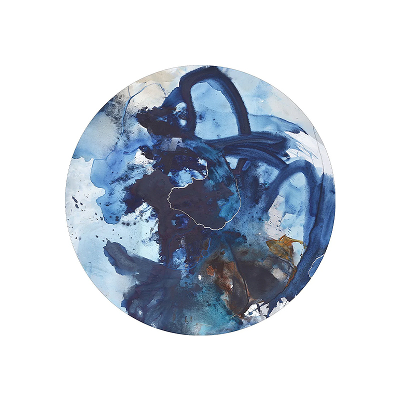 round abstract prints