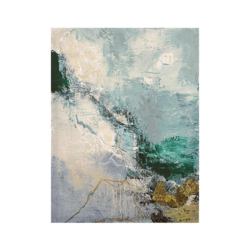 green abstract art