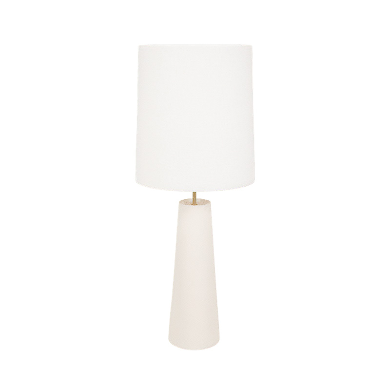white table lamp
